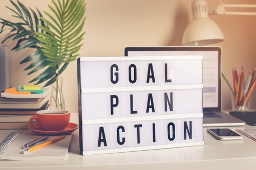 Every goal needs a plan